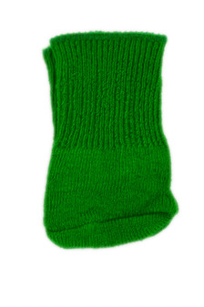 Green Socks for American Girl Dolls-Short