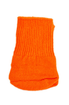 Orange Socks for American Girl Dolls-Short