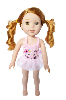 Kitty Swimsuit for Wellie Wisher Dolls