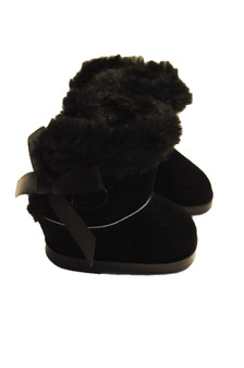 Black Hugg Boots for Wellie Wishers Item 188-