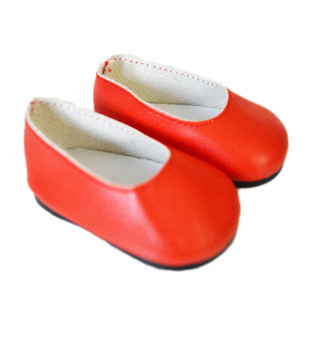 My Brttany's Red Matte Flats for American Girl Dolls