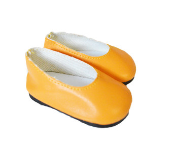 My Brittany's Mustard Flats for Wellie Wisher Dolls-Glitter Girls