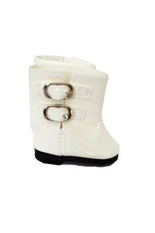 My Brittany's White Rain Boots for Wellie Wisher Dolls