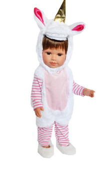 Unicorn Costume for 18 Inch Dolls