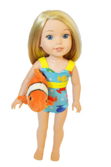 Fishy Swimsuit for Wellie Wisher Dolls