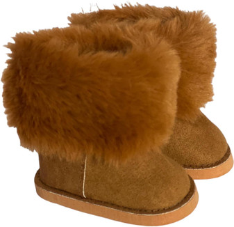 Brown Fur Boots