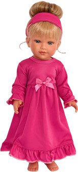 Pink Nightgown with Sleep Mask for 18 Inch Dolls