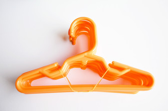 New Tropical Tangerine Orange Hangers- 10 pk