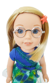 Wellie Wishers Silver Glasses