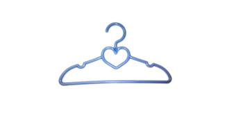 Blue Heart Hangers for American Girl Dolls