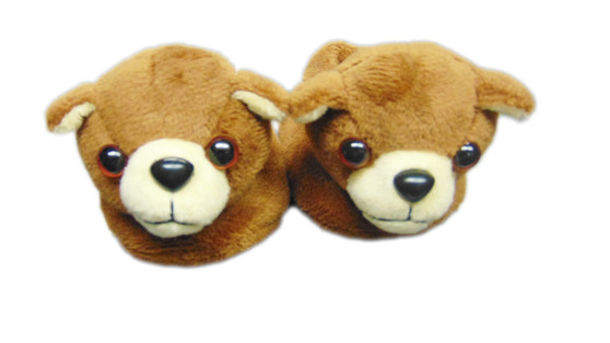 Teddy Bear Slippers for Wellie Wishers