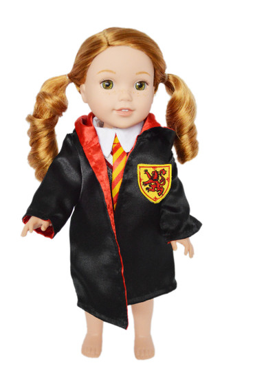 Hermione Granger Inspired Set for Wellie Wisher Dolls 