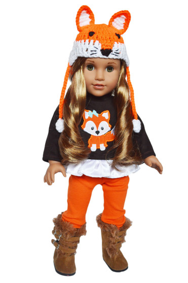  Fall Woodland Fox Outfit for American Girl Dolls