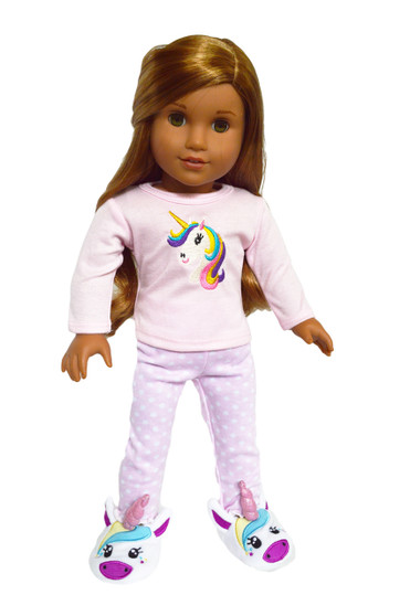 Unicorn Pajamas for American Girl Dolls