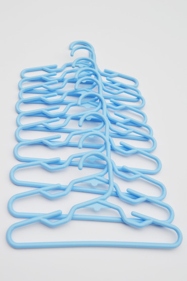 Blue Hangers for Logan