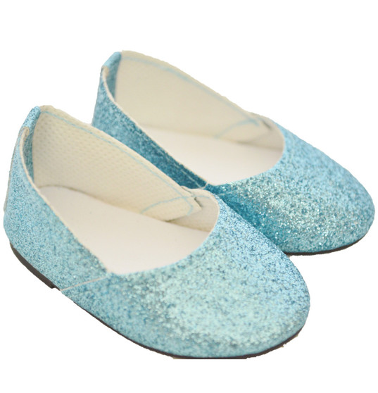BLUE SPARKLE FLATS