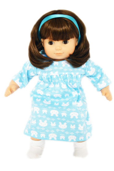 15" Inch Blue Bunny Nightgown