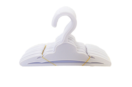 New Style White Hangers- Now 12 Pack