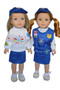 Daisy Outfit for Wellie Wisher Dolls-Skirt Version