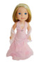 Marilyn Monroe Inspired Ball Gown for Wellie Wisher Dolls