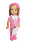 Pink Doctor Set for Wellie Wisher Dolls