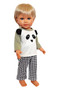 Panda Love Pjs Fits 18 Inch American Girl Boy Dolls