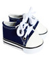 Ocean Dark Blue Canvas Sneakers