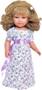 Purple Victorian Gown Fits 18 Inch Dolls