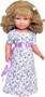 Purple Victorian Gown Fits 18 Inch Dolls