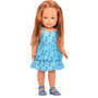 Blue Summer Dress for Dolls