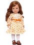 Fall Fun Dress Set Fits 18 Inch Dolls- Complete