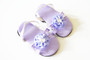 Lavender Summer Sandals For American Girl Dolls