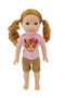 Wellie Wishers Kitten Top and Shorts Set