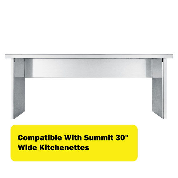 Compatible with Summit 30 inch wide kitchenettes