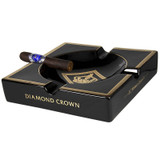 Diamond Crown Royal Collection Ashtray - Black