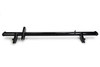 Front Axle Assembly - 2 in OD - 44 in Wide - 9 and 12 Degree Front Spindles - Chromoly - Black Powder Coat - Midget - Each