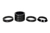 Axle Spacer Kit - Two 0.25 / Four 0.5 in Straight - One 0.500 in Male Cone - One 0.625 in Female Cone - Aluminum - 36-Spline - Midget - Kit