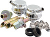 Crankcase Evacuation System - Weld-On - Breathers / Grommets / Check Valves / Nipples - Requires 5/8 in Hose - Steel - Universal - Kit
