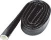Hose and Wire Sleeve - 1/2 in ID - 3 ft - Silicone / Fiberglass - Black - Each