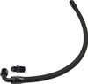 Fuel Cell Filler Hose - 10 AN Hose - 3 ft Long - Straight 10 AN Fitting / 90 Degree 10 AN to 1/2 in NPT Fittings - Kit