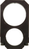 Fuel Filter Bracket - Clamp-On - 1.5 in OD Tubes - 2 in Diameter - Aluminum - Black Anodized - Set of 10