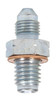 Fitting - Adapter - Straight - 3 AN Male to 10 mm x 1.50 Male - Copper Washer - Steel - Zinc Oxide - Set of 10