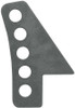 Trailing Arm Bracket - Frame Mount - Weld-On - Adjustable - 3/4 in Holes - Steel - Natural - Each