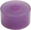 Bump Stop - Puck - 2 in OD - 0.5 in ID - 1 in Tall - Shock Mount - 60 Durometer - Polyurethane - Purple - 14 mm Shocks - Each