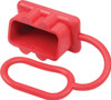 Quick Disconnect Cover - Rubber - Red - 175 amps Battery Cable Quick Disconnects - Each
