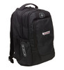 Gear Bag - 12 in Wide x 6 in Deep x 19 in Tall - Backpack - Laptop Compartment - Zipper Closure - Nylon - Black - Each