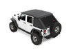 07-18 Jeep Wrangler JK Ascent Soft Top Black