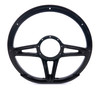Steering Wheel 14in D-Shape Victory Black