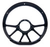 Steering Wheel 14in D-Sh ape Prism Black