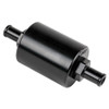 In Line Fuel Filter 3/8 in Barbed Black